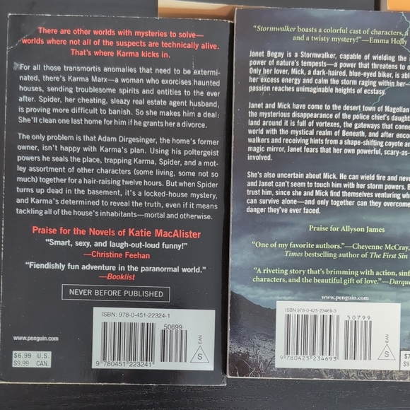 Fantasy and Paranormal Books, Vampires 10 Paperbacks Ilona Andrews, Macalister - Picture 10 of 16